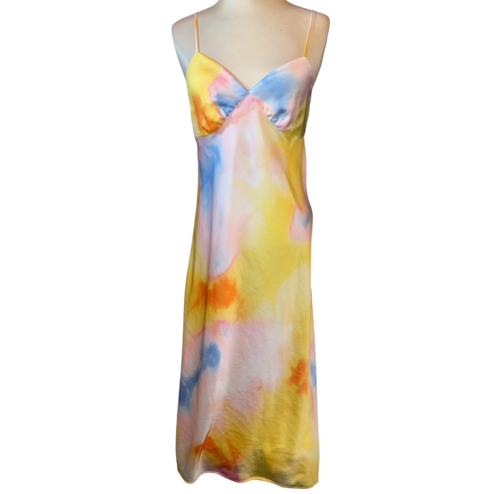 Diane Von Furstenberg w/Target slip dress Sunset spaghetti straps Size XSmall